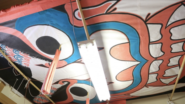 02.見島伝統の大凧「鬼ようず」と住吉神社の夏祭り