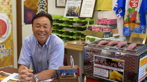 JAなめがたしおさい代表理事専務の金田さん