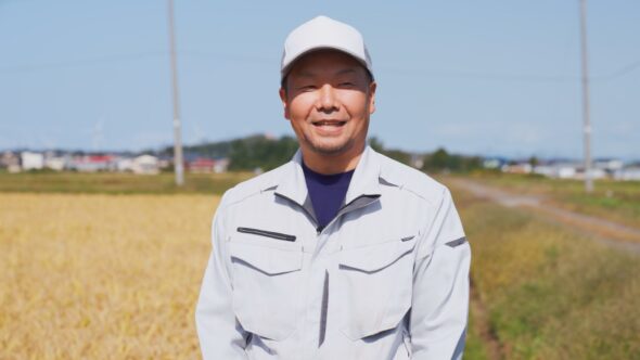 父の背中を見て就農した金子勝洋さん